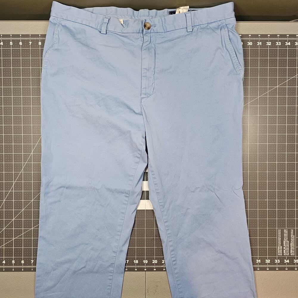 Vineyard Vines Breaker Pants Mens 38x32 Light Blue Chino Preppy Ivy Nantucket